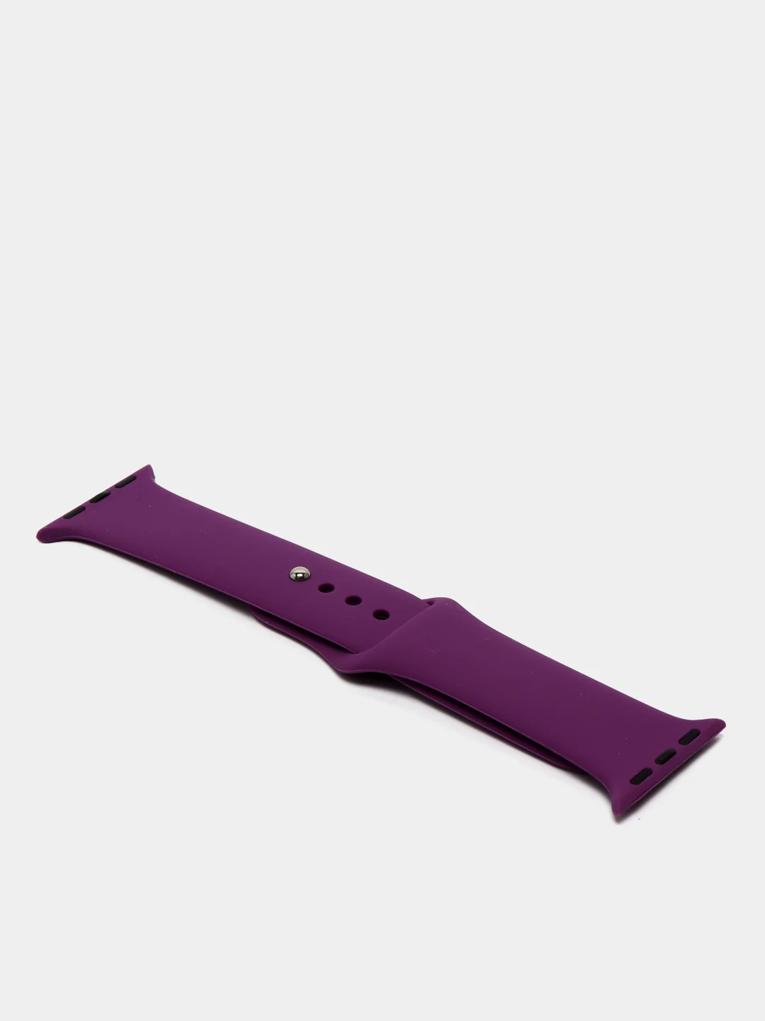 Тёмно-бордовый силиконовый ремешок для Apple Watch 3,4,5,6,SE на 38/40