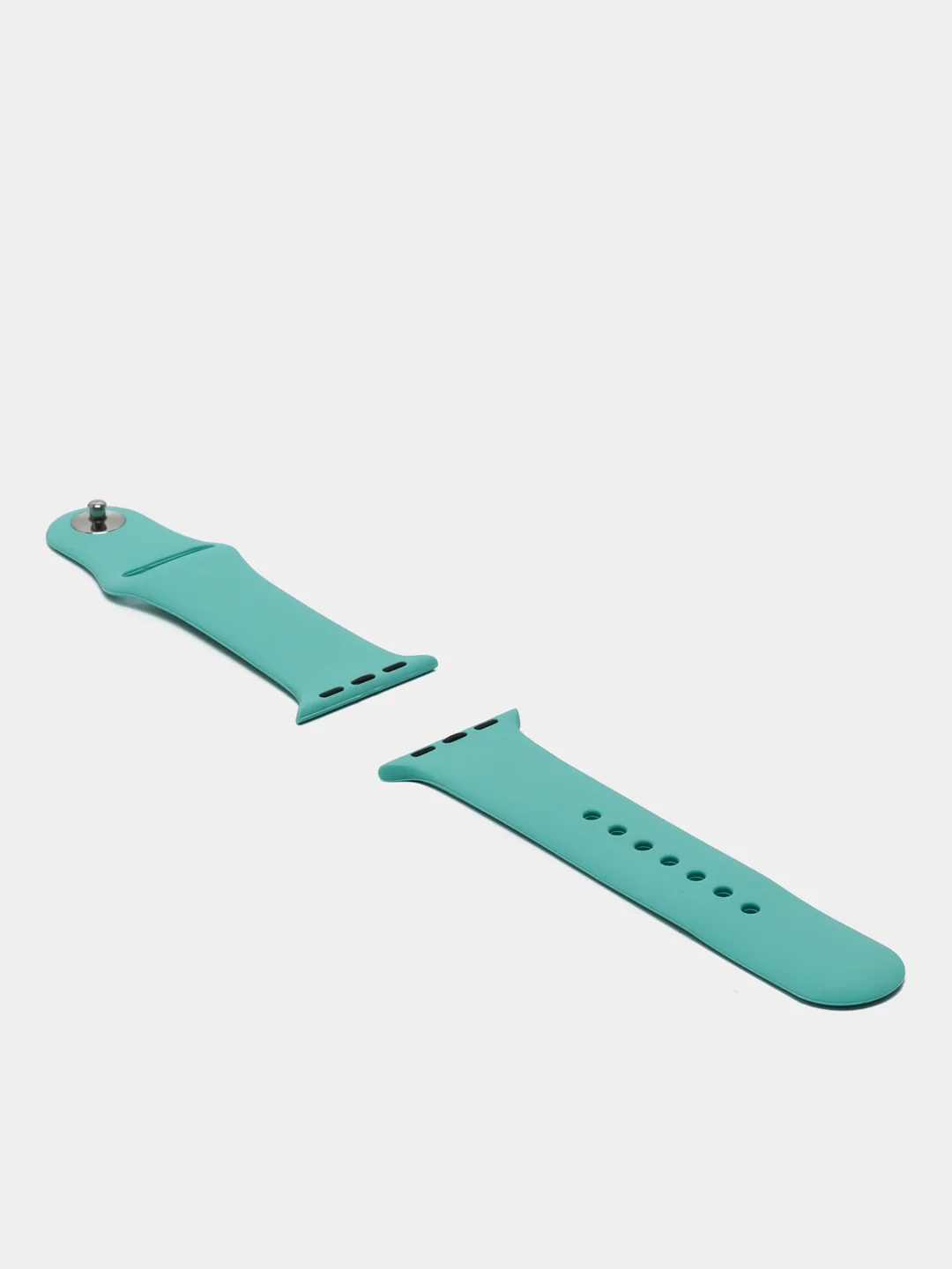 Бирюзовый силиконовый ремешок для Apple Watch 3,4,5,6,SE на 38/40