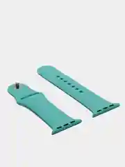Бирюзовый силиконовый ремешок для Apple Watch 3,4,5,6,SE на 38/40