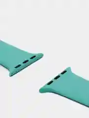 Бирюзовый силиконовый ремешок для Apple Watch 3,4,5,6,SE на 38/40