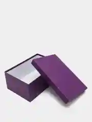 Фиолетовый коробка подарочная прямоугольная