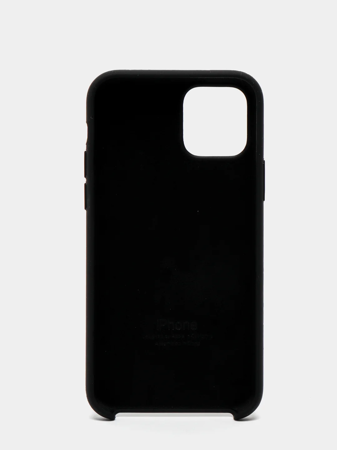 Черный чехол Silicone Case для iPhone 11 PRO