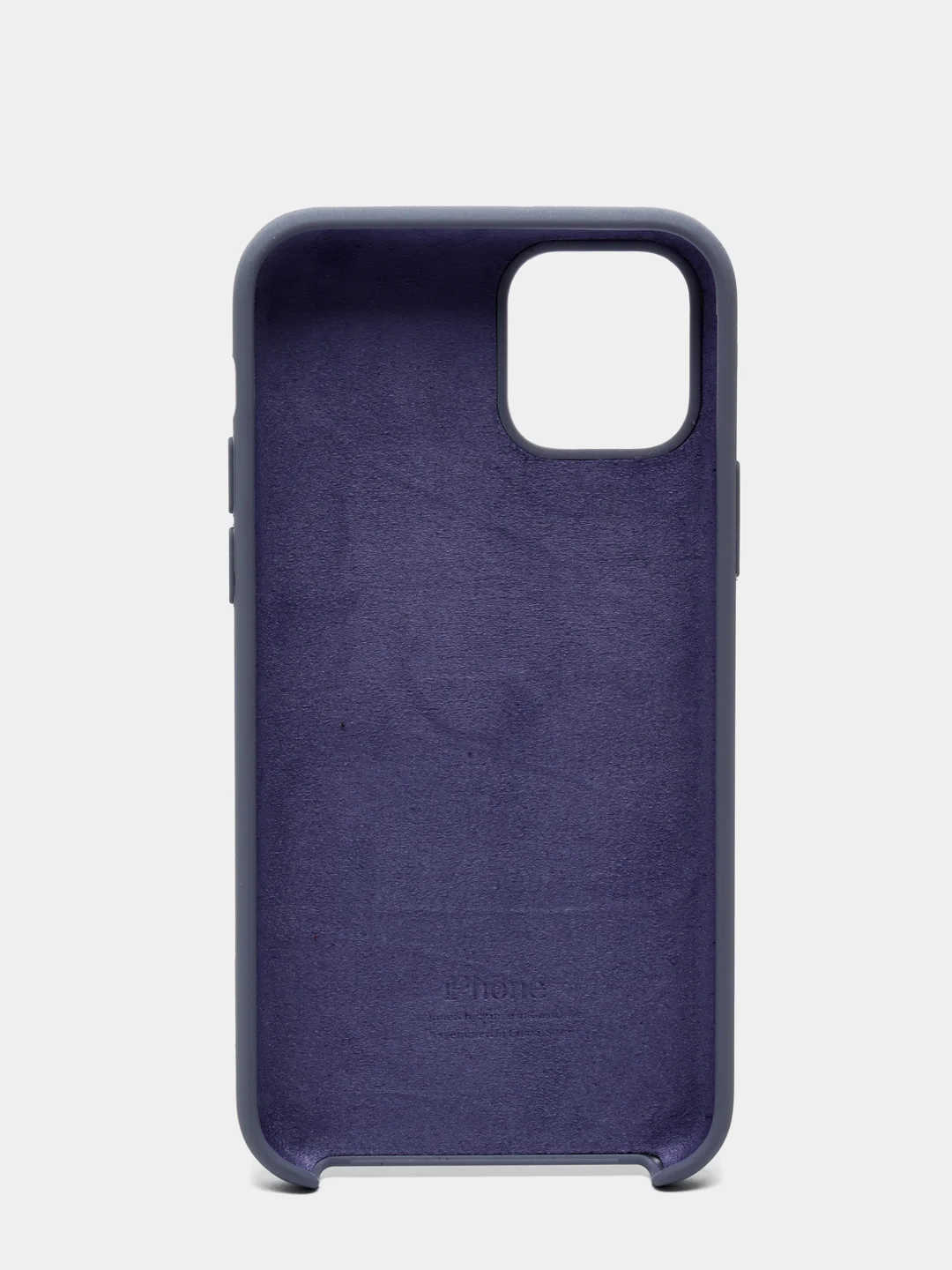 Хром чехол Silicone Case для iPhone 11 PRO