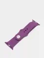 Фиолетовый ремешок силиконовый для Apple Watch 1, 2, 3, 4, 5, 6, 7, SE