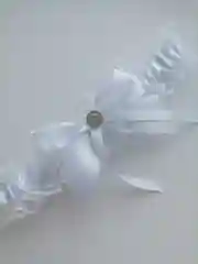 Молочный свадебная подвязка невесты