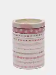 Конфетный клейкая декоративная лента, в наборе 10 штук, 0,5 см х 2 м