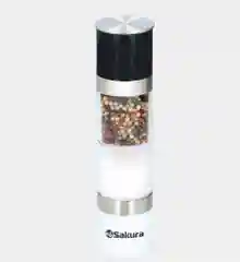 Белый мельница Sakura SA-6641, для соли и перца