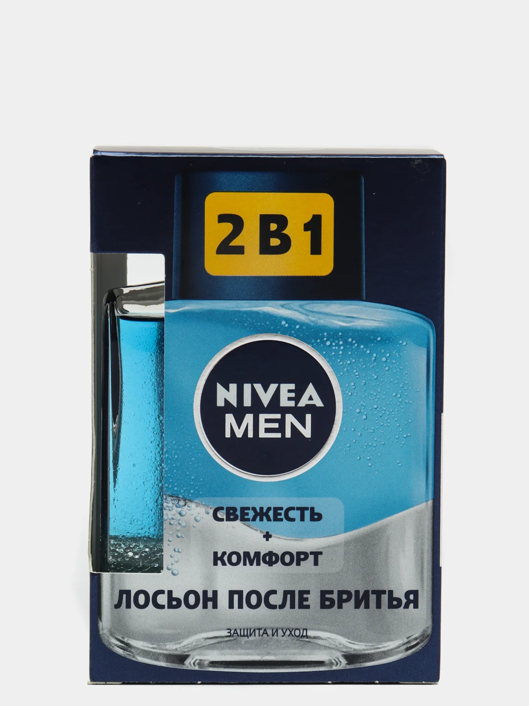 NIVEA MEN Лосьон после бритья 2в1 "Защита и уход" свежесть + комфорт 100 мл