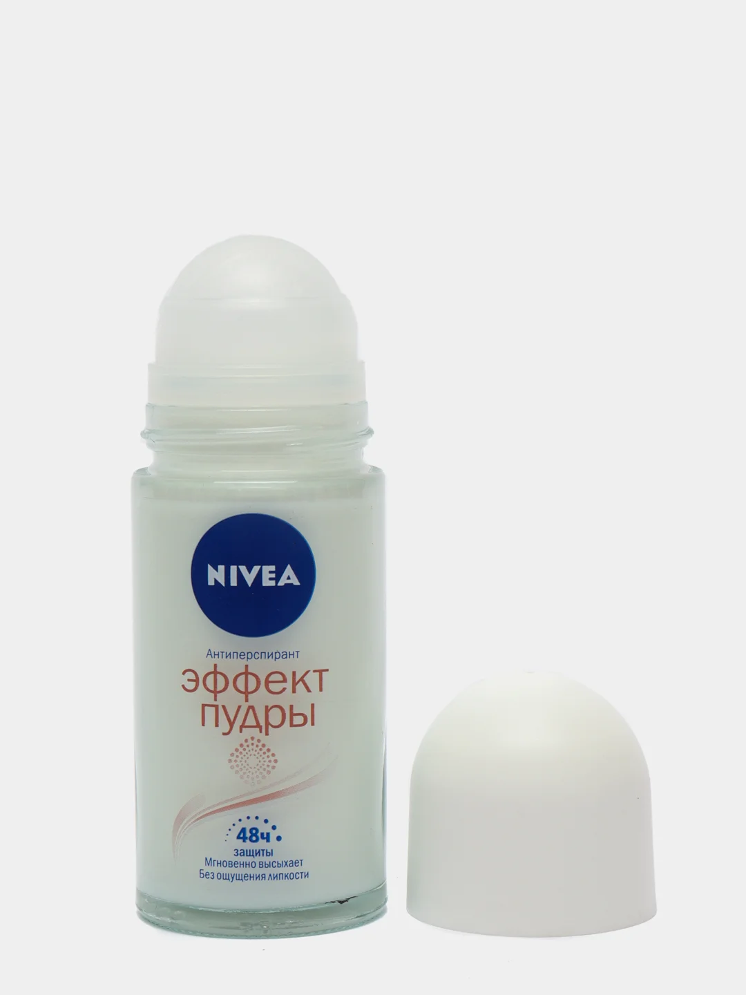 Дезодорант-антиперспирант шариковый NIVEA "Эффект пудры", женский, 50 мл