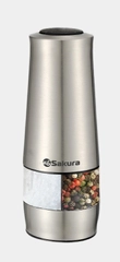 Мельница Sakura SA-6670, двухсторонняя, электрическая, для специй и соли
