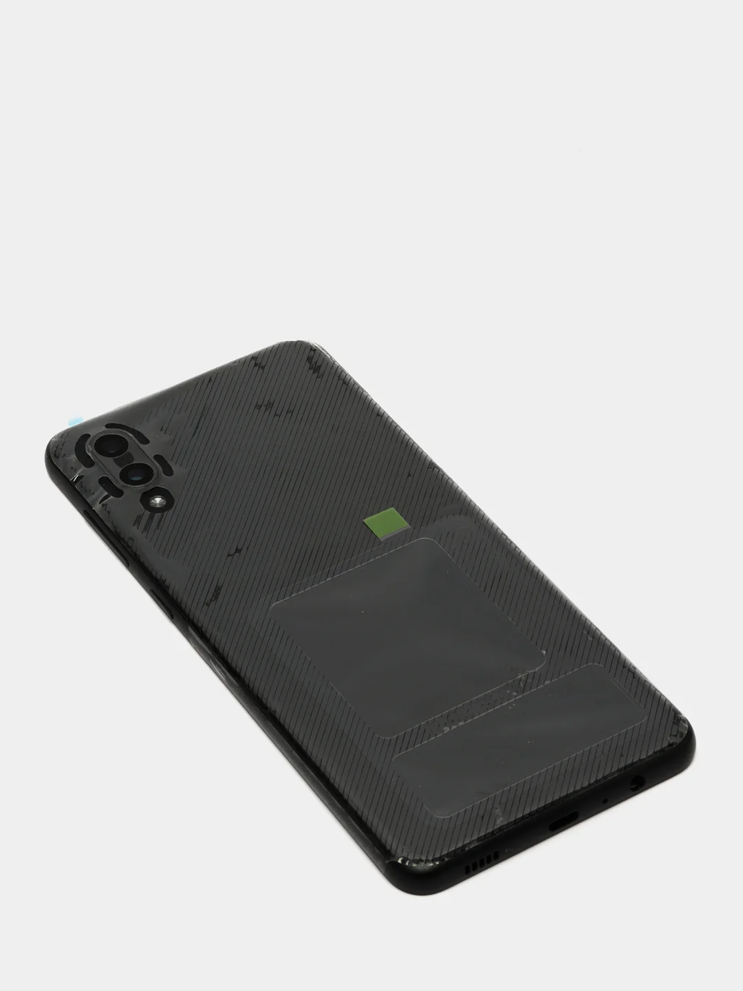 Черный задняя крышка для Samsung Galaxy A02 A022G