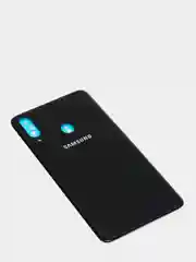 Черный задняя крышка для Samsung Galaxy A20s A207