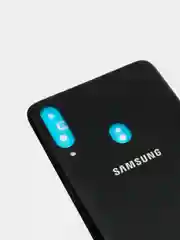 Черный задняя крышка для Samsung Galaxy A20s A207