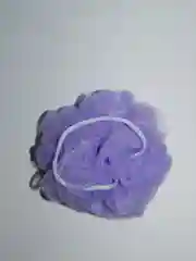 Фиолетовый мочалка спонж шар, 12 см