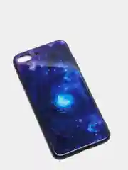 Фиолетовый чехол с космическими рисунками для iPhone 11, XR, X/XS, 7/8, 7P/8P, 6/6S