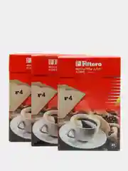 Комплект фильтров для кофеварок Filtero Classic №4, 240 штук