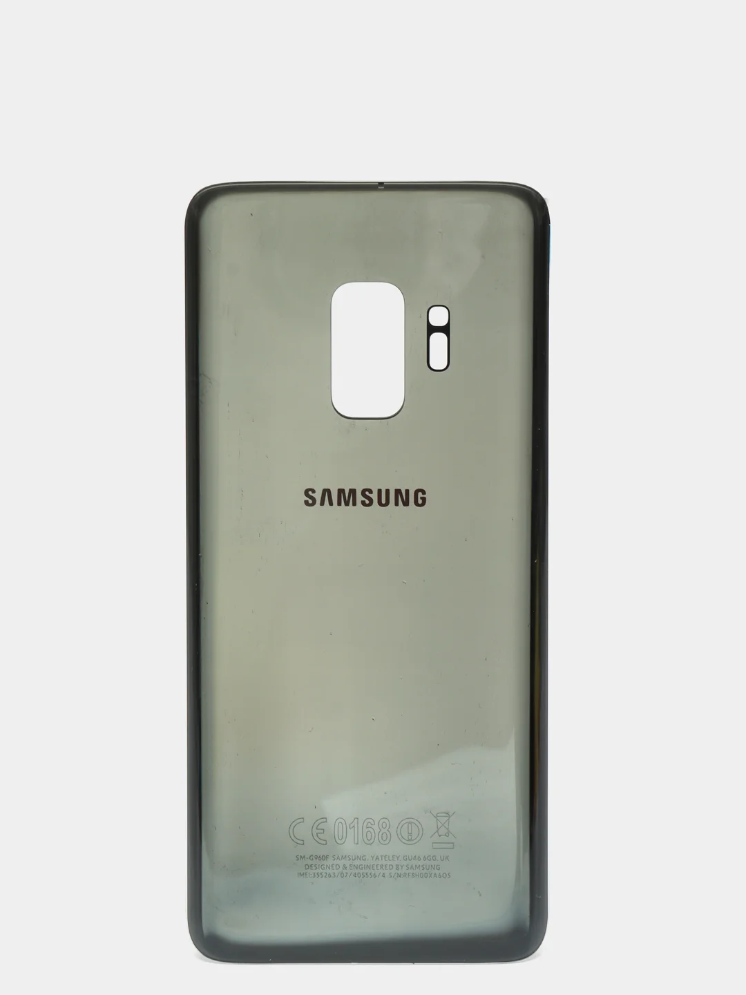 Серебряный задняя крышка для Samsung Galaxy S9 SM-G960