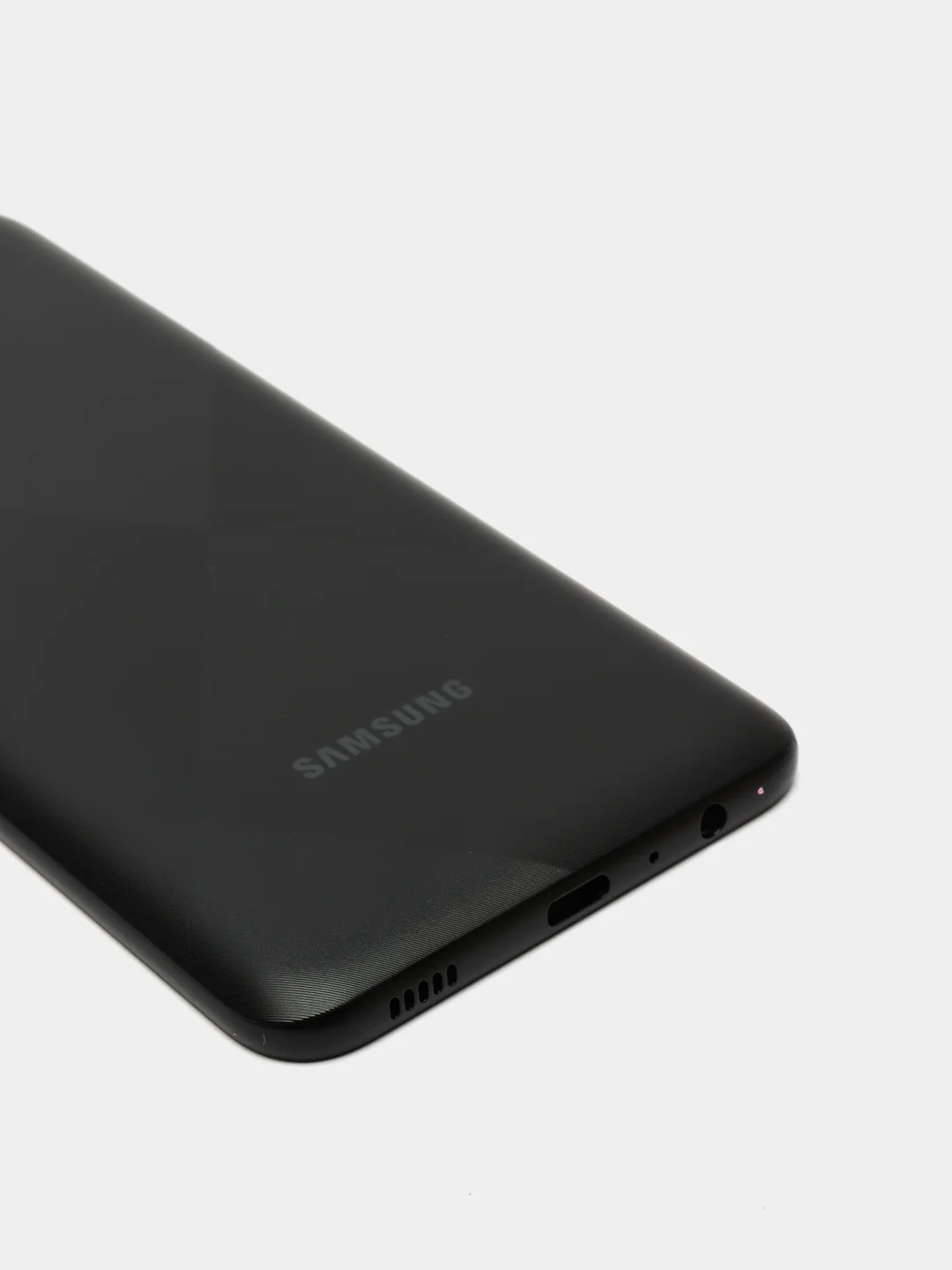 Черный задняя крышка для Samsung Galaxy A02s A025F