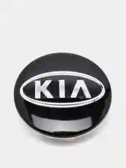 Черный ступичные колпачки для KIA, 57 мм