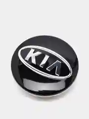 Черный ступичные колпачки для KIA, 57 мм