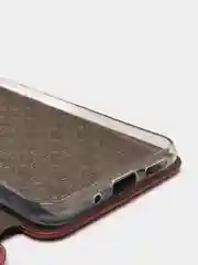Багровый чехол-книжка для Xiaomi Redmi 9C, с магнитом