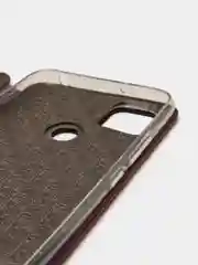 Багровый чехол-книжка для Xiaomi Redmi 9C, с магнитом
