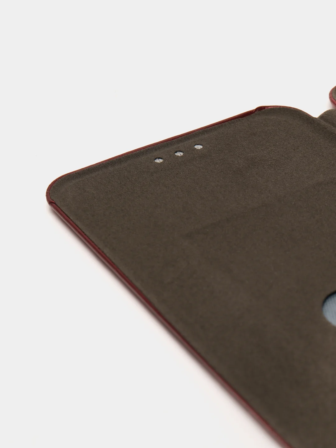 Багровый чехол-книжка для Xiaomi Redmi 9C, с магнитом