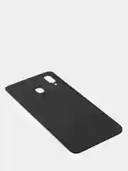 Черный задняя крышка для Samsung Galaxy A20 A205