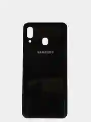 Черный задняя крышка для Samsung Galaxy A20 A205