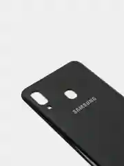 Черный задняя крышка для Samsung Galaxy A20 A205