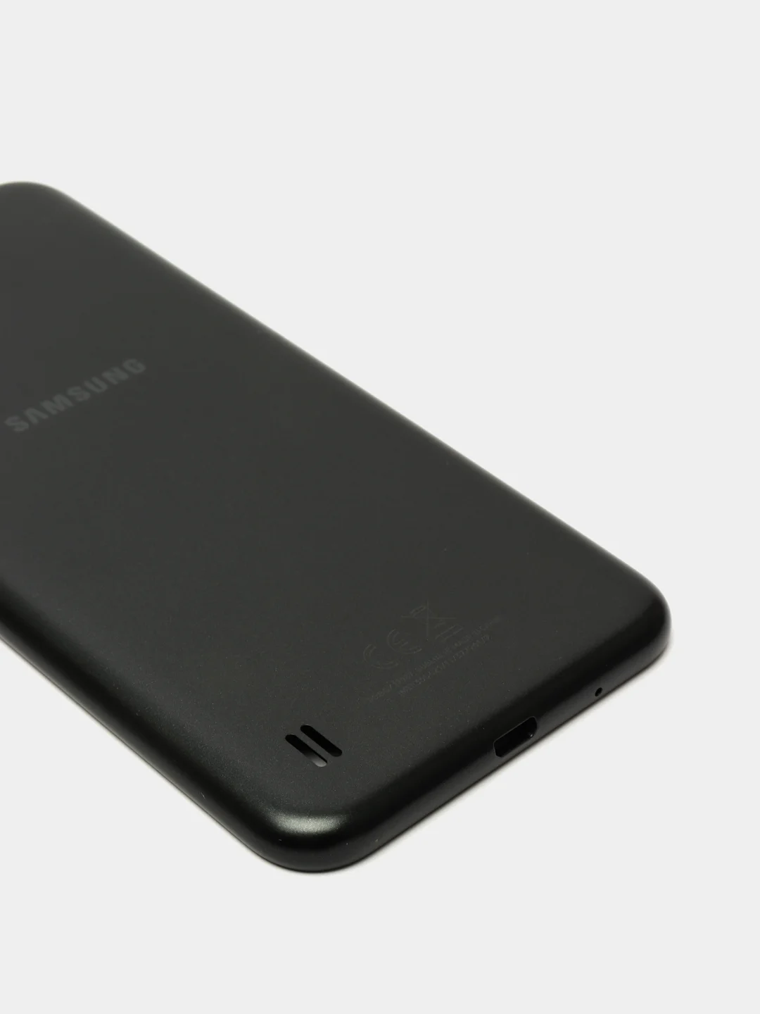 Черный задняя крышка для Samsung Galaxy A01 A015F