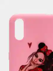 Розовый чехол для Samsung A01 / M01