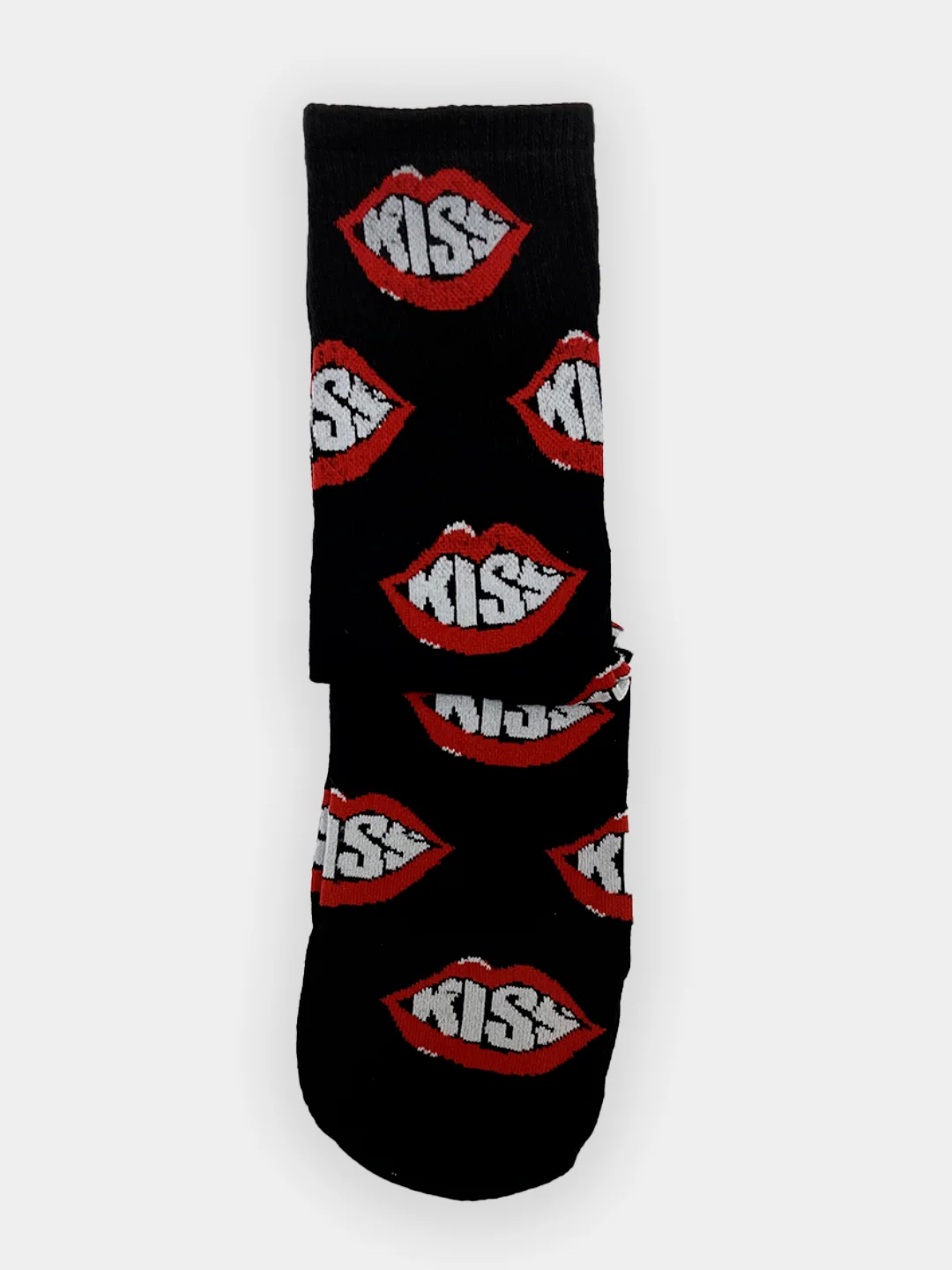 Черный цветные носки Kiss унисекс