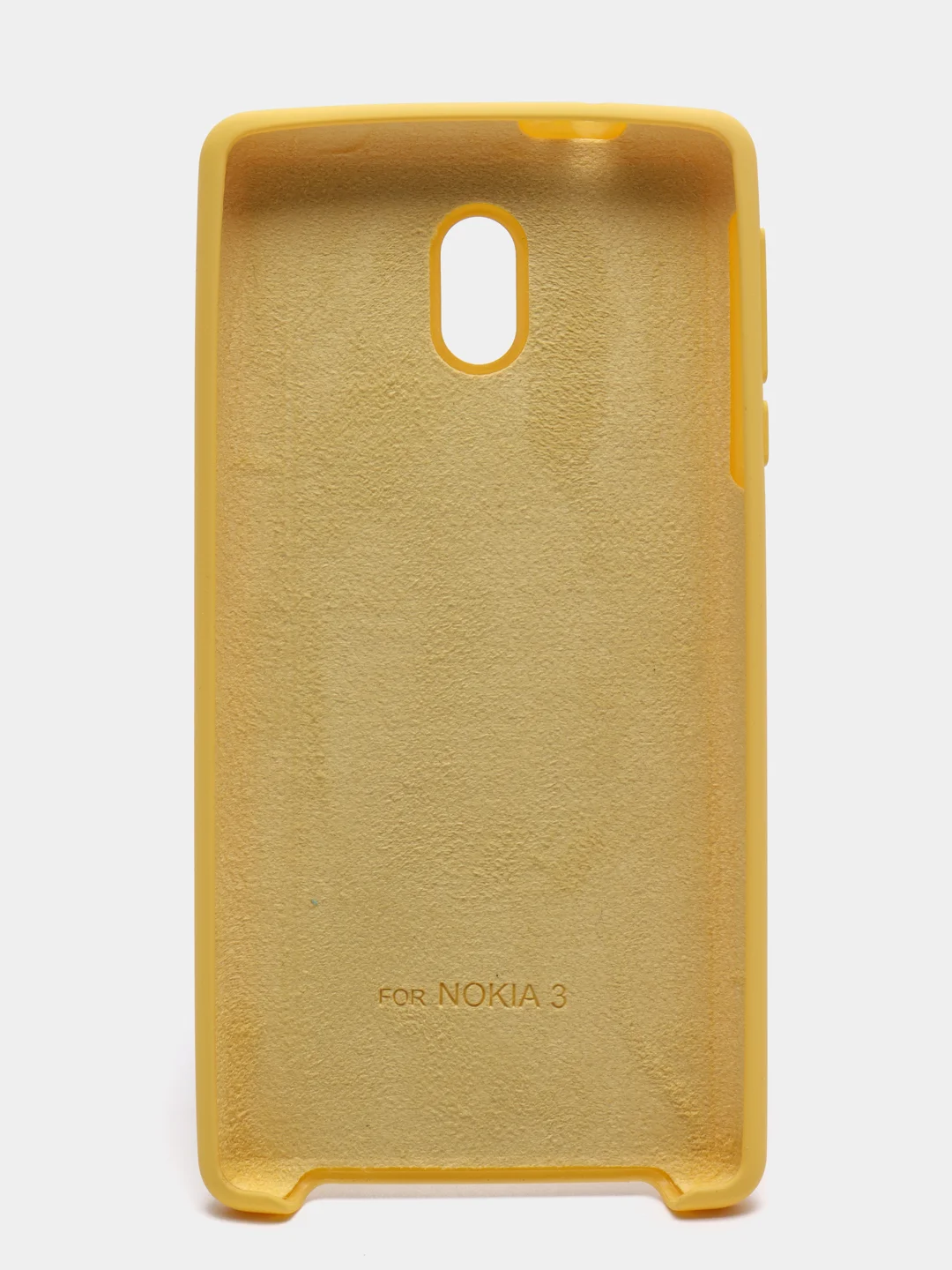 Желтый чехол Nokia 3
