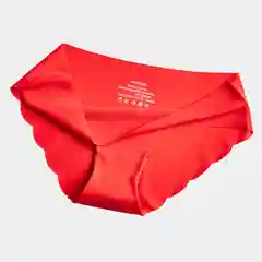 Красный трусы женские, бесшовные