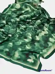Бордовый платок женский "Абстракция"