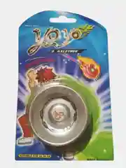 Серебряный игрушка Детская "Йо-Йо" Антистресс На Плетёной Верёвке 5 Цветов