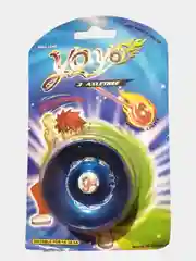 Синий игрушка Детская "Йо-Йо" Антистресс На Плетёной Верёвке 5 Цветов