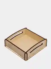 Цветные кубики из липы с карточками