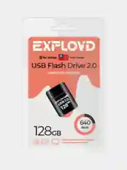 Флеш-накопитель Exployd 640 Flash, USB 2.0, 6 объемов памяти