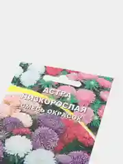 Семена цветов Астра "Низкорослая. Смесь окрасок", 0,2-0,25 г