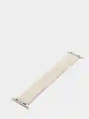 Серый плетеный нейлоновый ремешок / монобраслет для Apple Watch 38, 40, 42, 44 мм