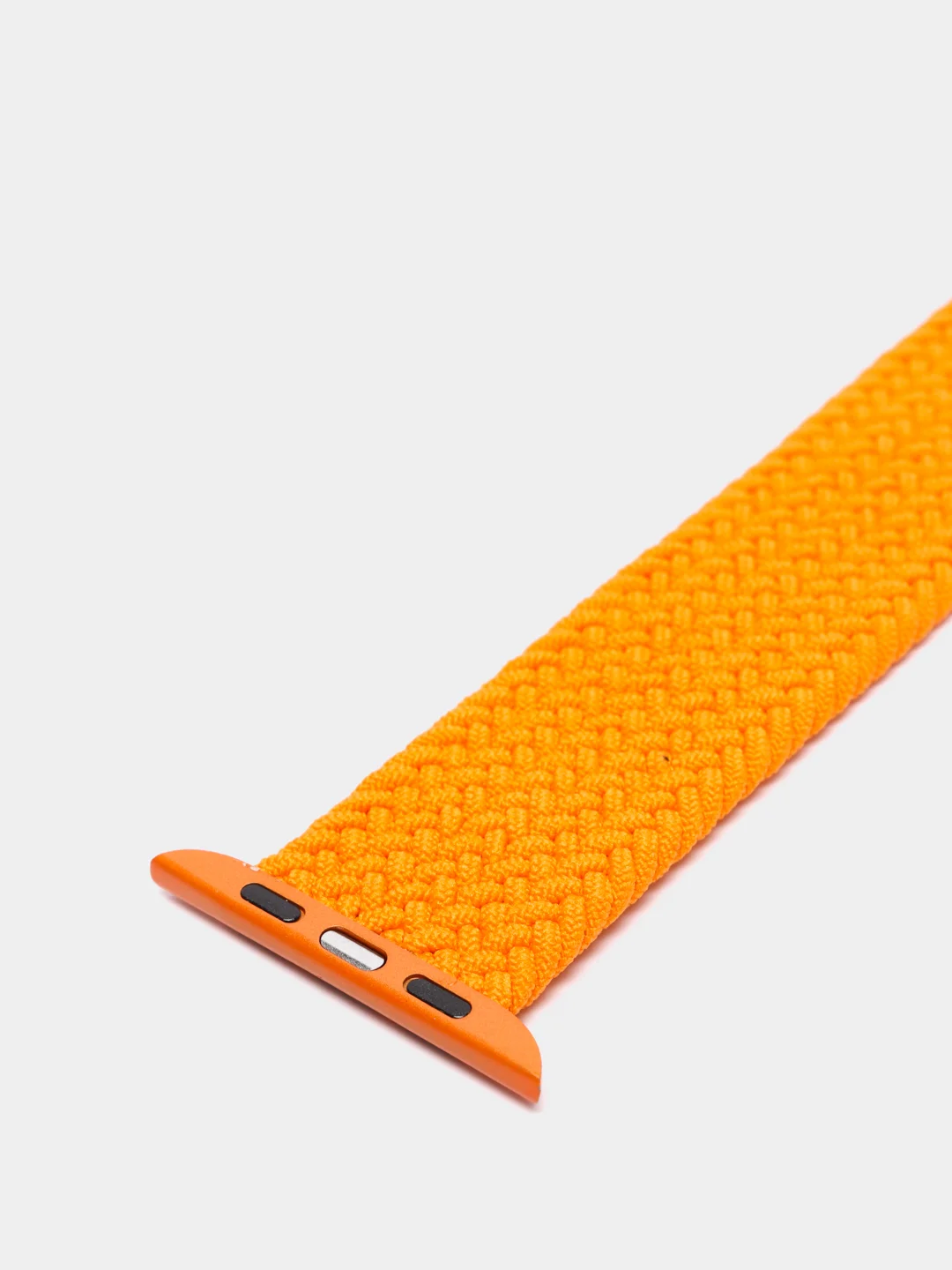 Оранжевый плетеный нейлоновый ремешок / монобраслет для Apple Watch 38, 40, 42, 44 мм