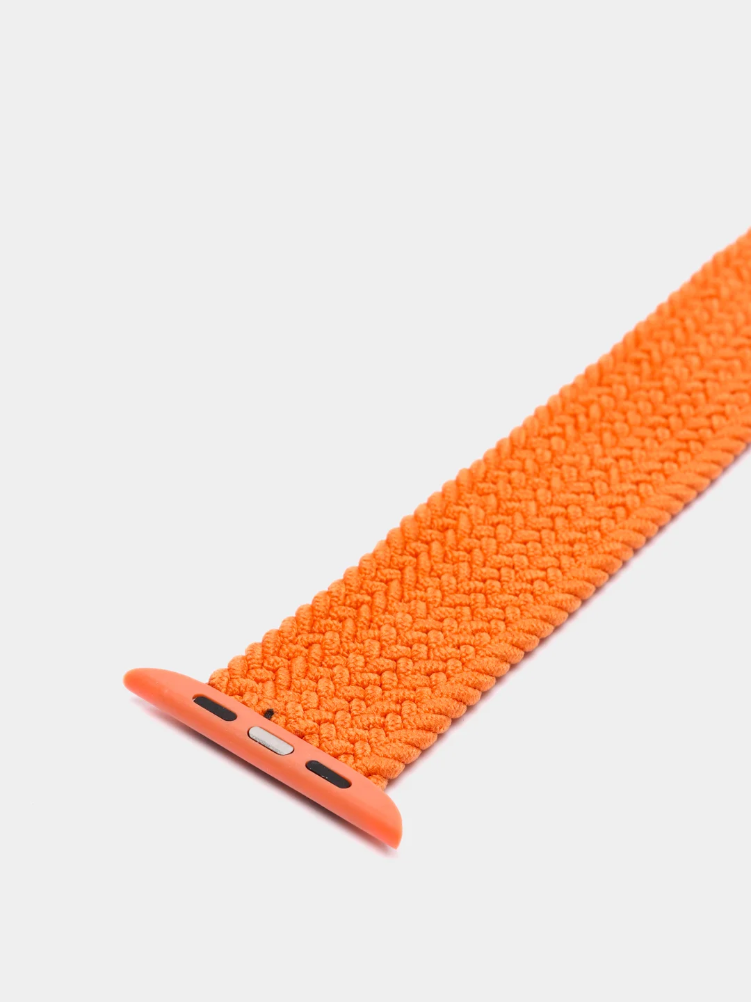 Рыжий плетеный нейлоновый ремешок / монобраслет для Apple Watch 38, 40, 42, 44 мм