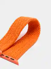 Рыжий плетеный нейлоновый ремешок / монобраслет для Apple Watch 38, 40, 42, 44 мм