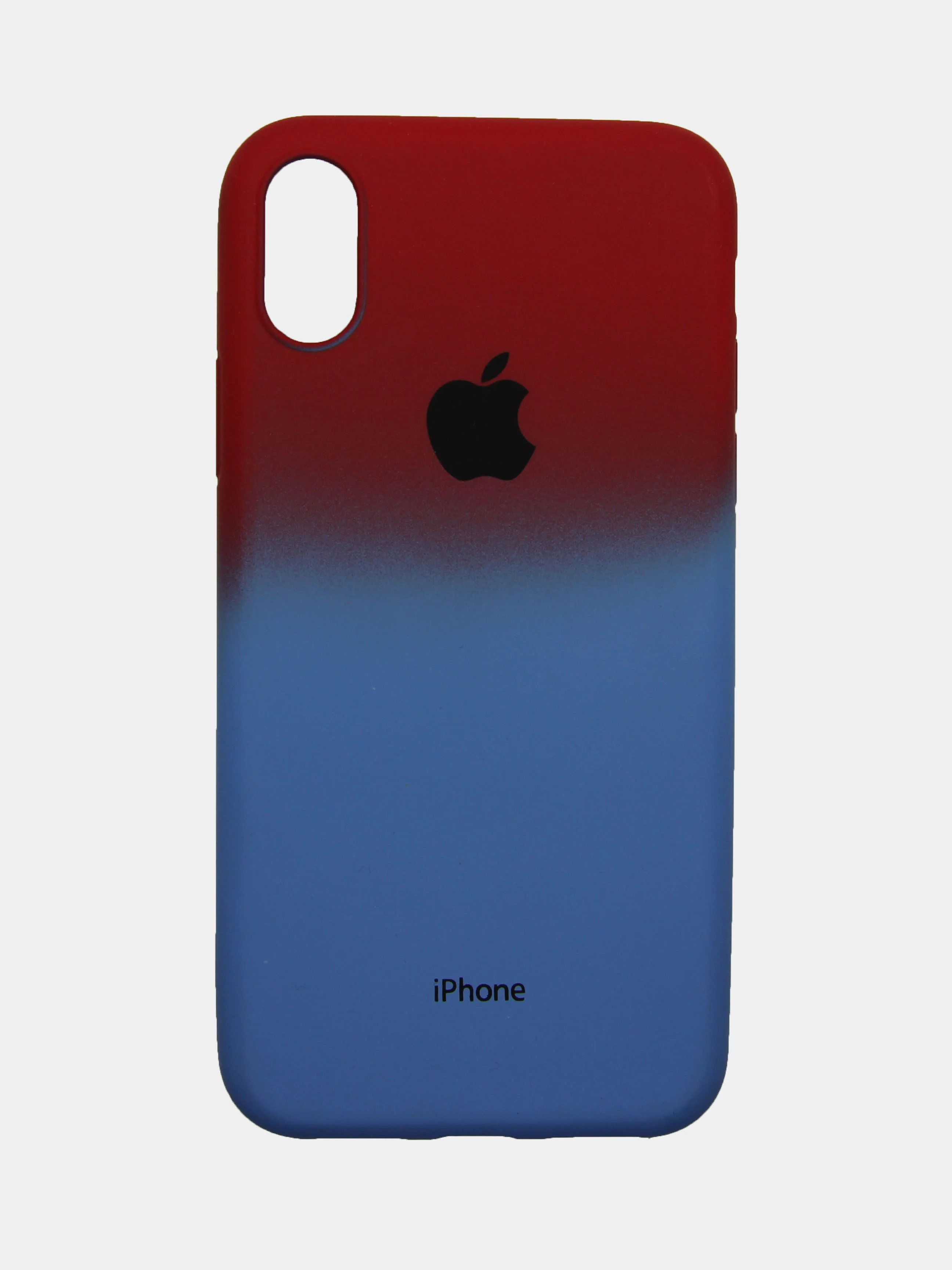 Лазурный чехол на iPhone X / XS