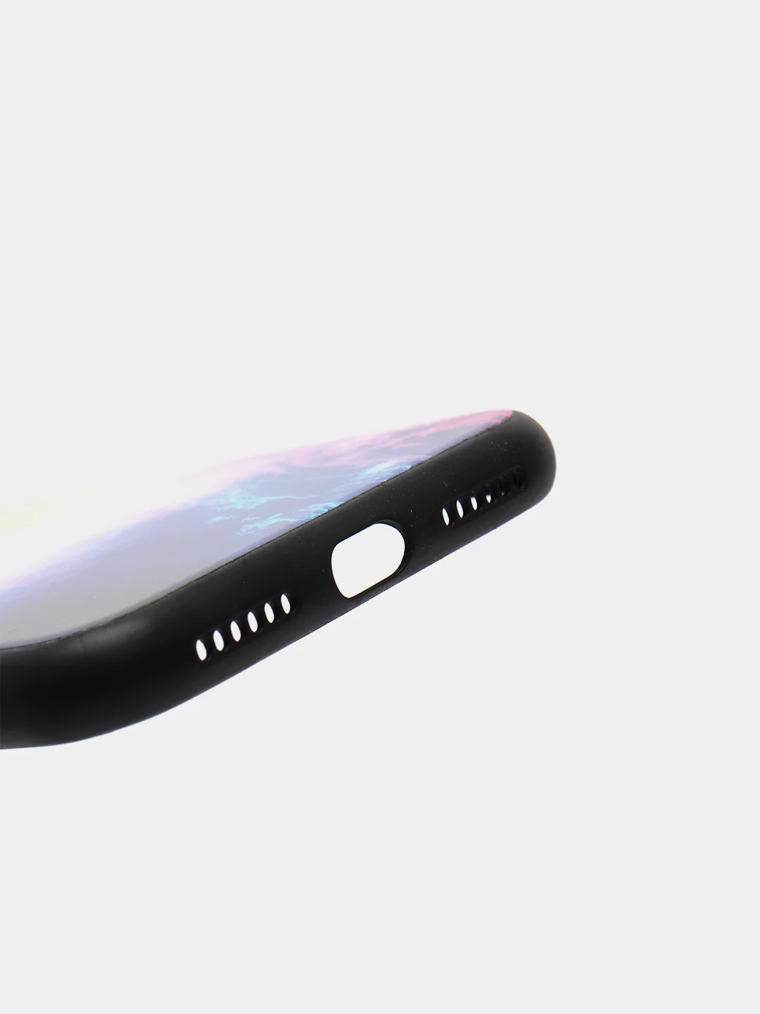 Красный чехол с космическими рисунками для iPhone 11, XR, X/XS, 7/8, 7P/8P, 6/6S