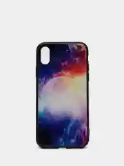 Красный чехол с космическими рисунками для iPhone 11, XR, X/XS, 7/8, 7P/8P, 6/6S
