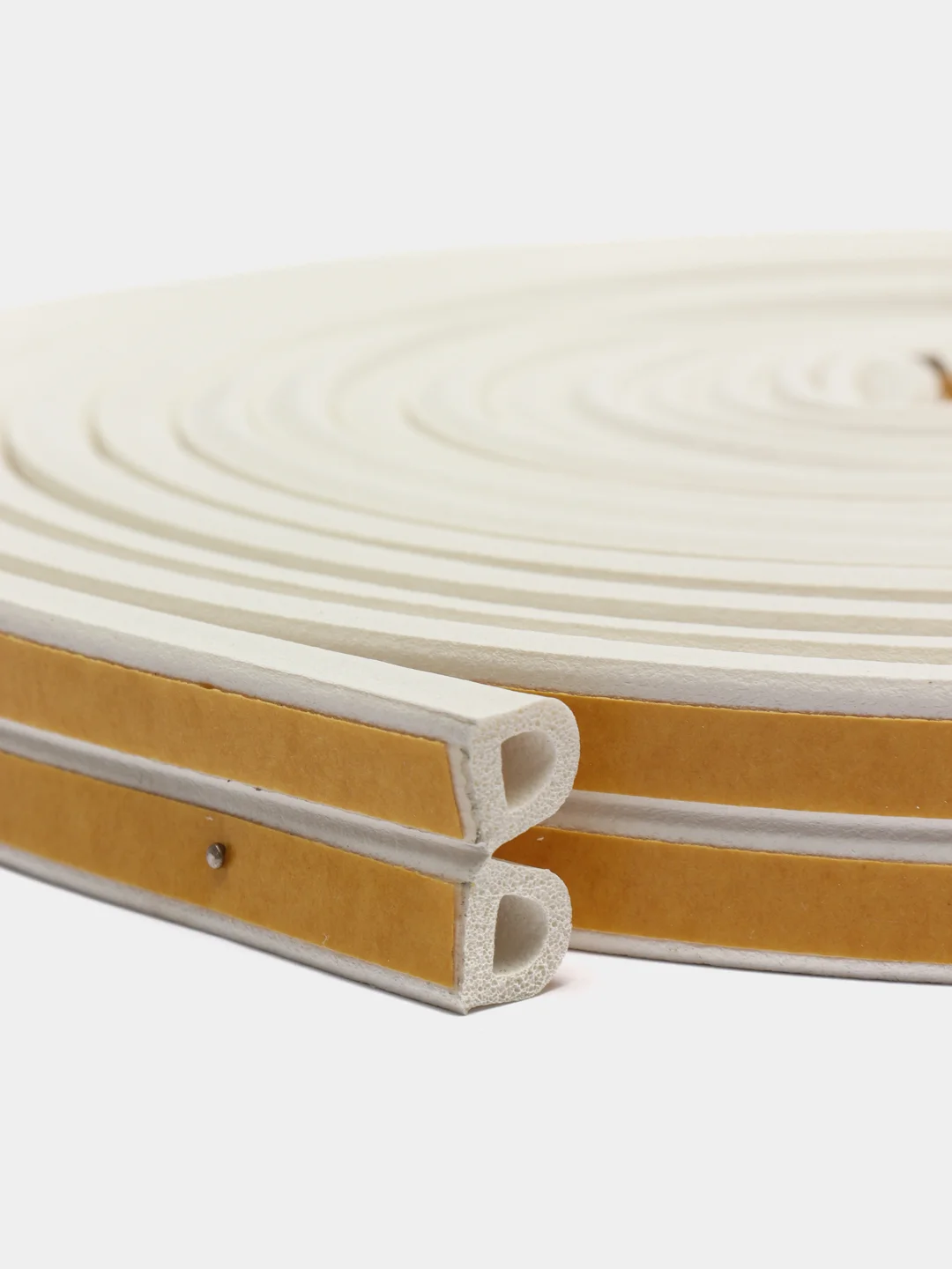 Белый уплотнитель для окон D / 100mx9mmx7,5mm / 4WALLS 10м
