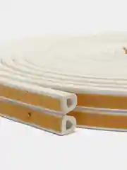 Белый уплотнитель для окон D / 100mx9mmx7,5mm / 4WALLS 10м